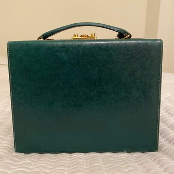 MARK CROSS BAG (Grace Kelly Box) in EVERGREEN - Picture 1 of 10